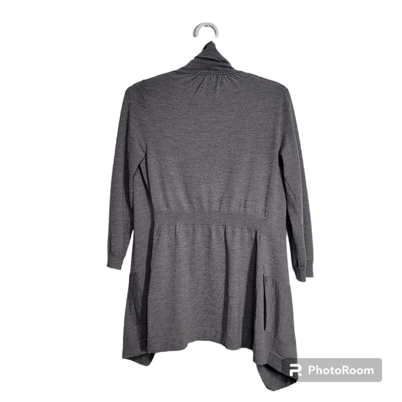 Theory Wool Blend Open Front Cardigan size 2 - Picture 2 of 6